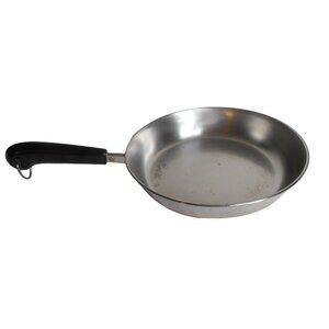 Vintage Revere Ware 1801 Copper Bottom 9 Inch Skillet USA No Lid Clinton ILL